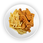 10 Pcs Chicken Strips & Chips 